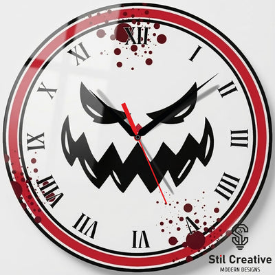 Stil Creative Gece Kabusu Özel Tasarım Modern Duvar Saati