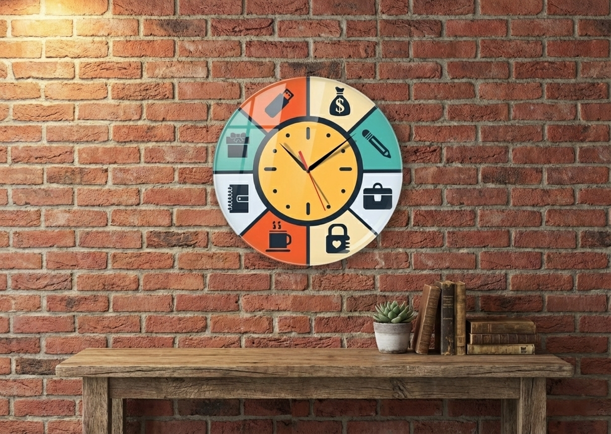 Ofis ve Ev Dekorasyonu İçin Modern Duvar Saati