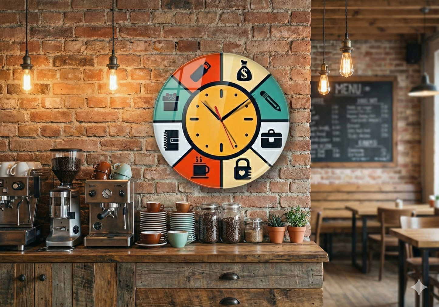 Ofis ve Ev Dekorasyonu İçin Modern Duvar Saati