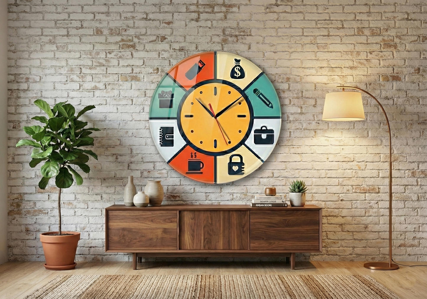 Ofis ve Ev Dekorasyonu İçin Modern Duvar Saati