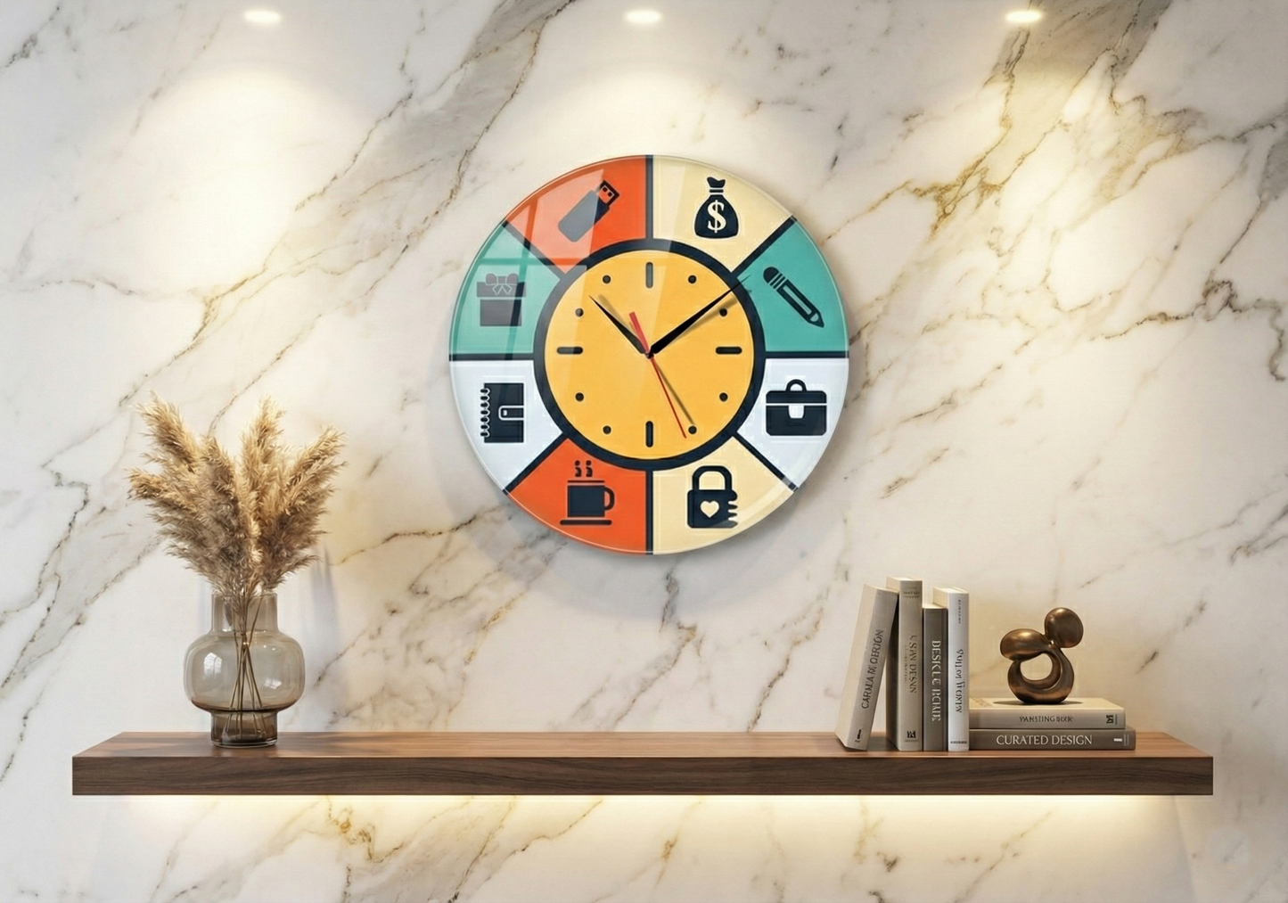 Ofis ve Ev Dekorasyonu İçin Modern Duvar Saati