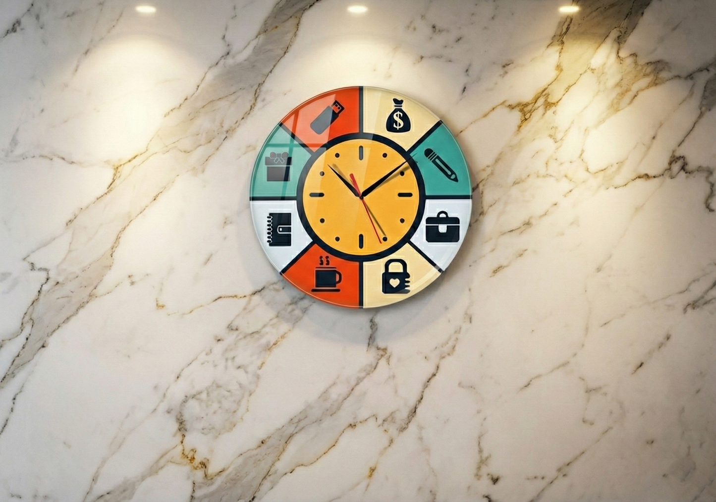Ofis ve Ev Dekorasyonu İçin Modern Duvar Saati