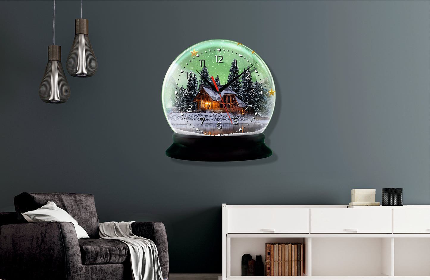 StilCreative İmzalı Büyülü Pencere: Orman Evi