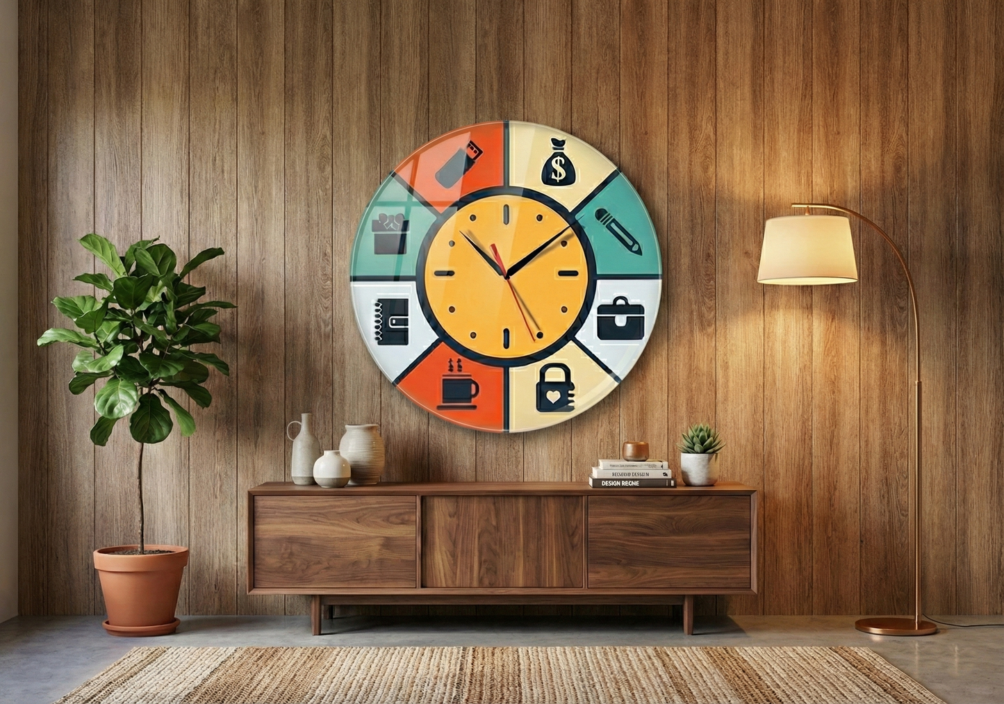 Ofis ve Ev Dekorasyonu İçin Modern Duvar Saati