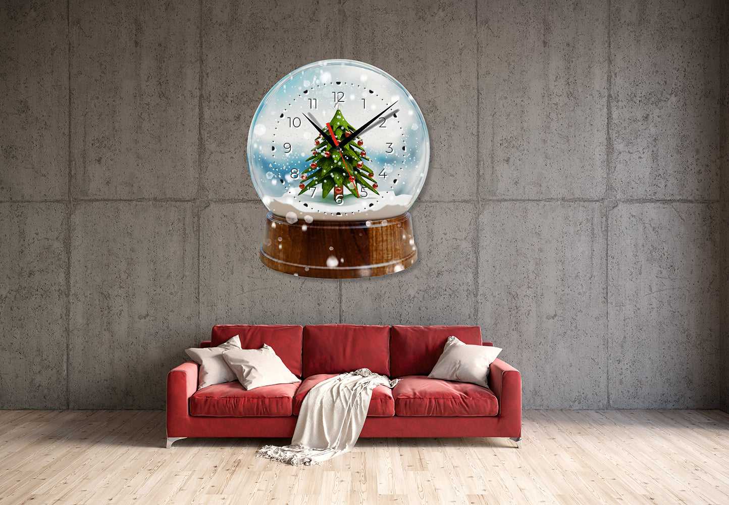 StilCreative İmzalı Doğal Dokunuş: Karlı Ormanın İncisi