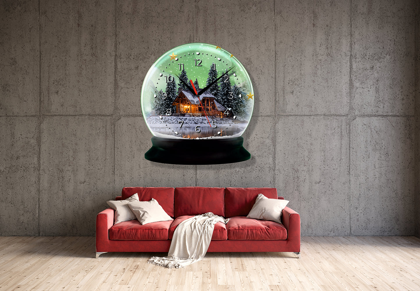 StilCreative İmzalı Büyülü Pencere: Orman Evi