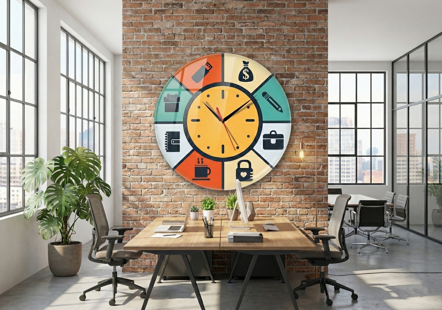Ofis ve Ev Dekorasyonu İçin Modern Duvar Saati