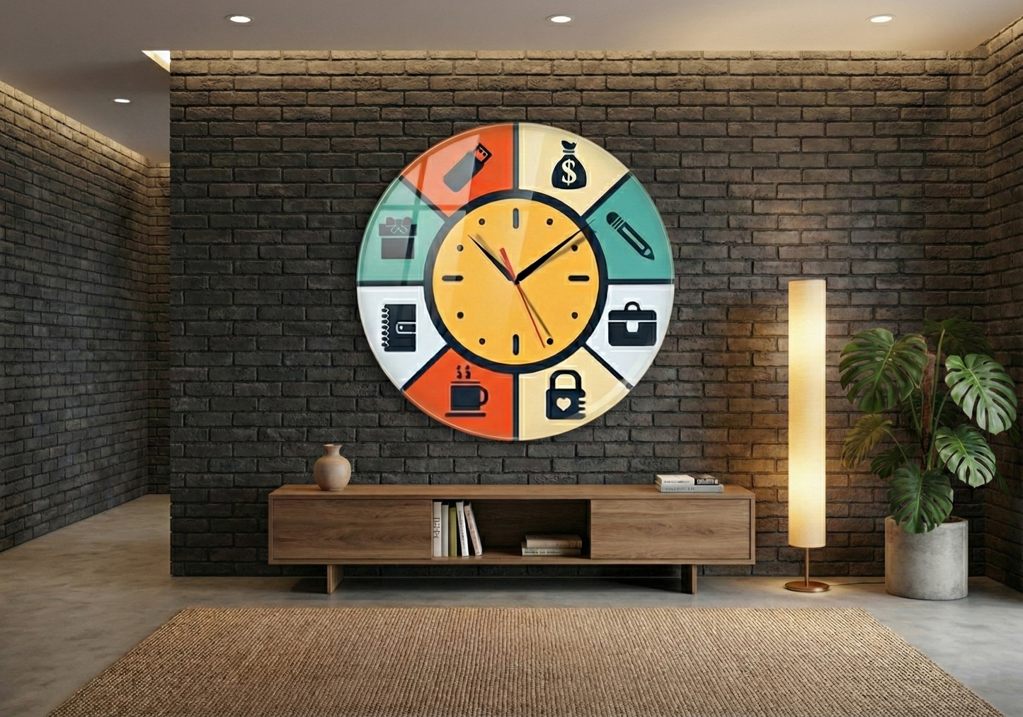 Ofis ve Ev Dekorasyonu İçin Modern Duvar Saati