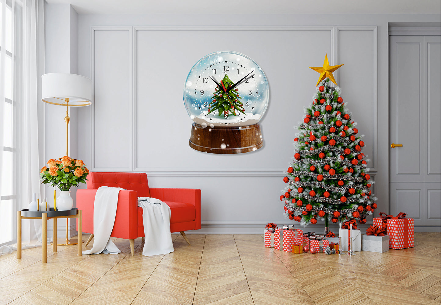 StilCreative İmzalı Doğal Dokunuş: Karlı Ormanın İncisi