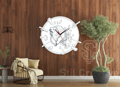 StilCreative Endüstriyel Tasarım Saat - Güç ve Estetiğin Buluşması