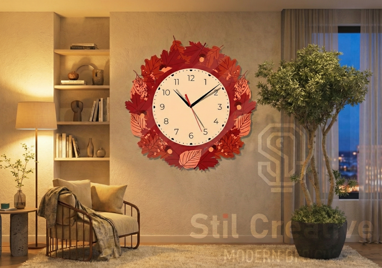 StilCreative Özel Tasarım Saatler: Zamanın En Doğal ve Şık Hali