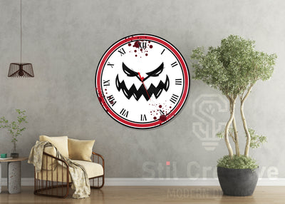 Stil Creative Gece Kabusu Özel Tasarım Modern Duvar Saati