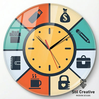 Ofis ve Ev Dekorasyonu İçin Modern Duvar Saati